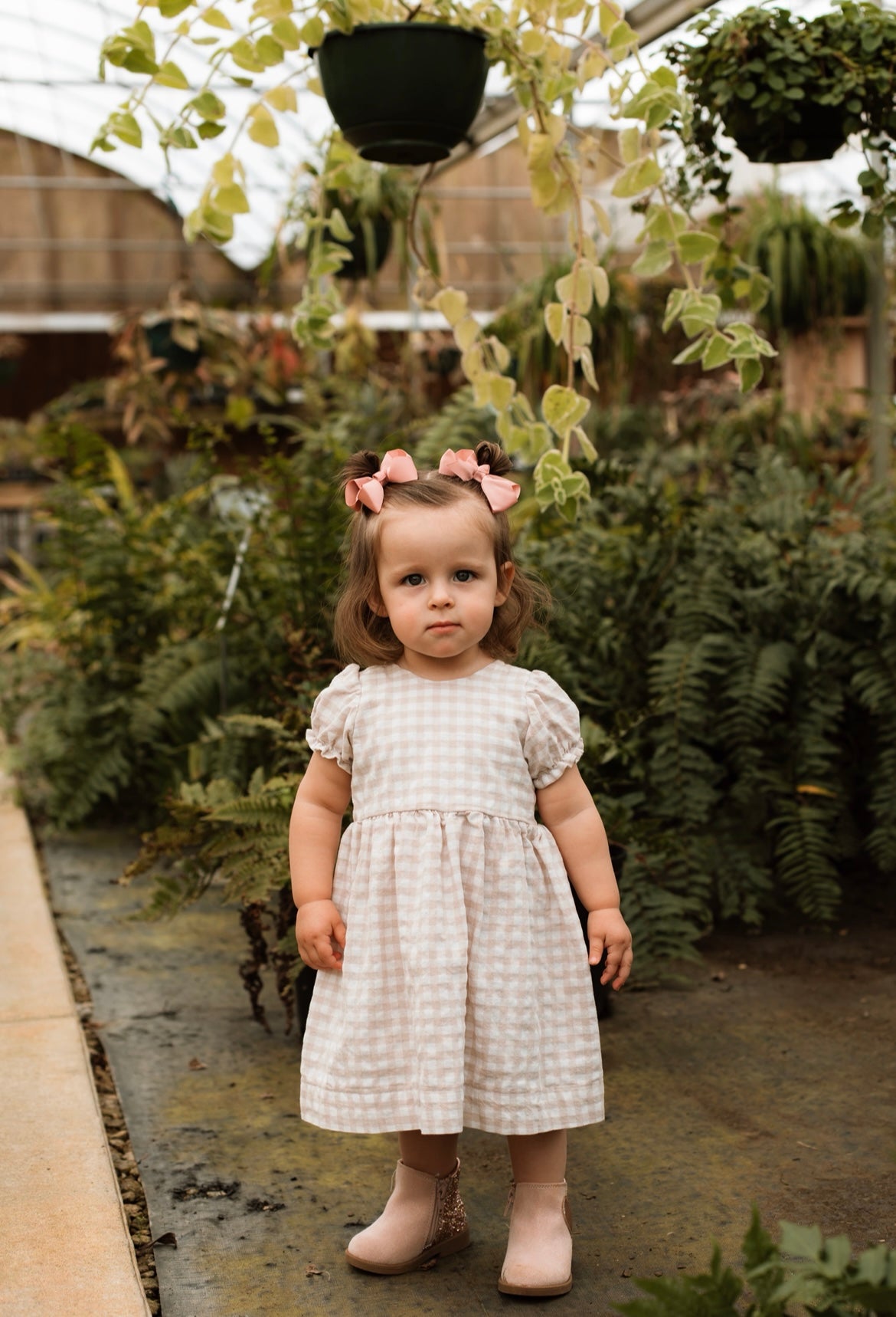 Gingham dress