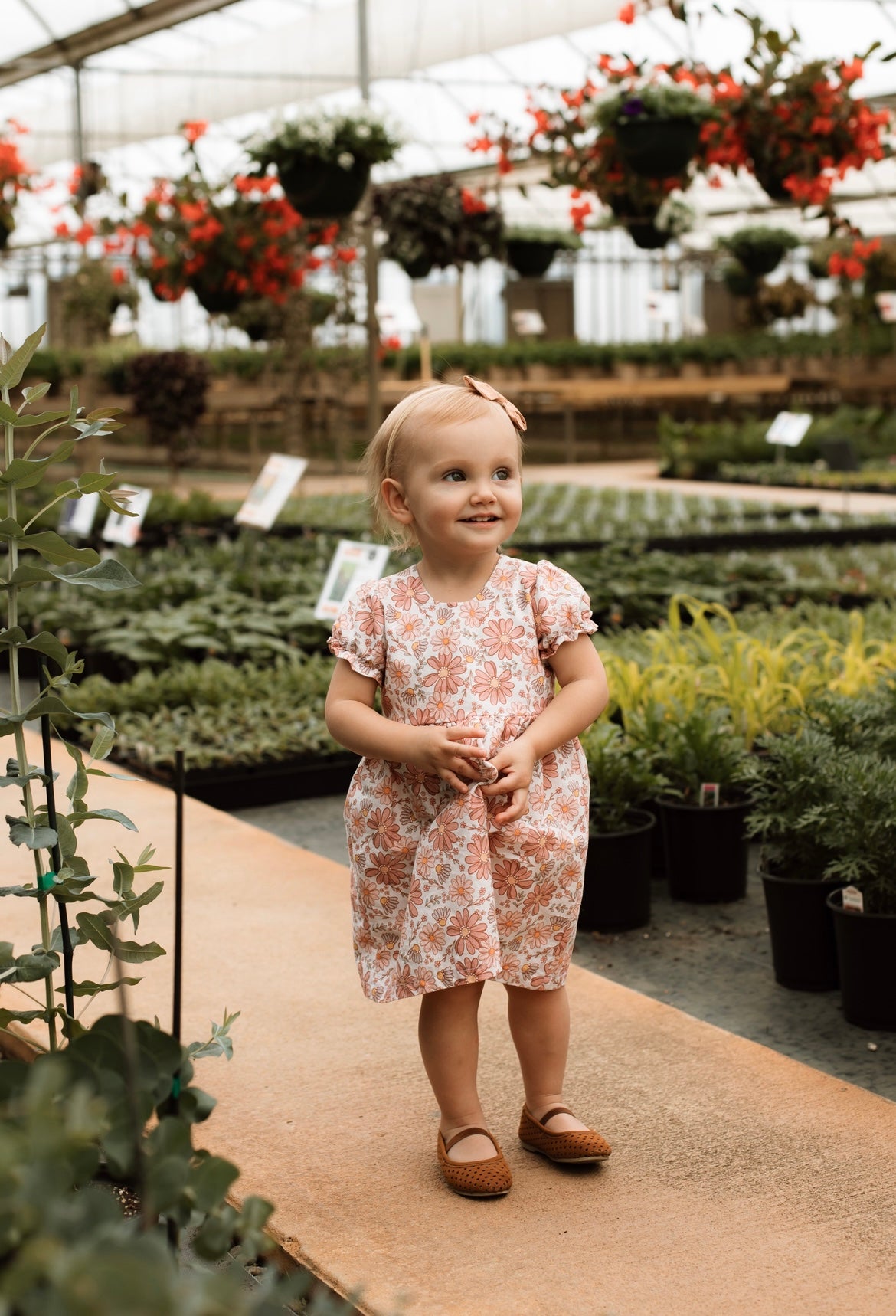 Pink Floral Dress