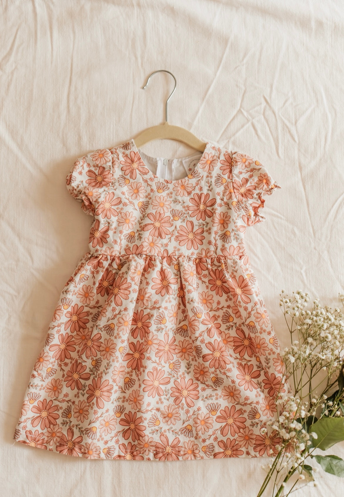 Pink Floral Dress