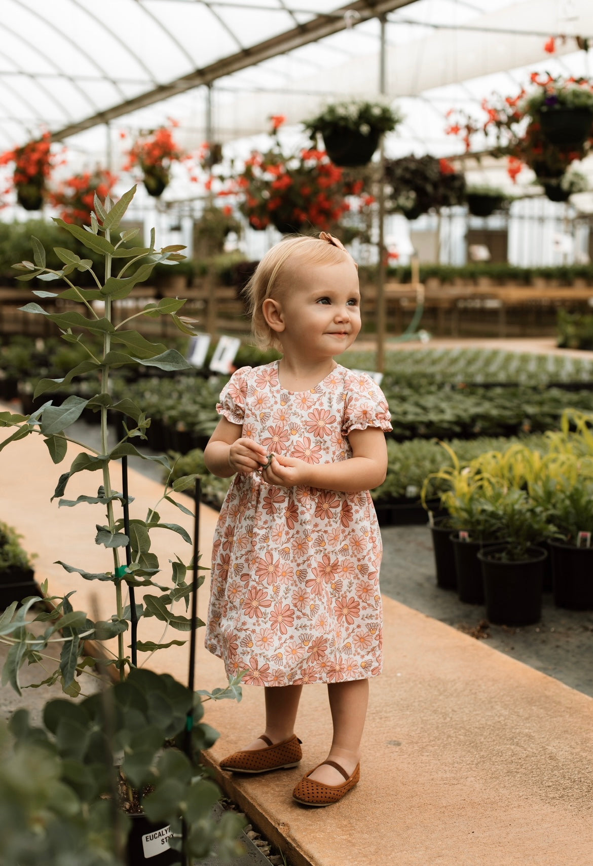 Pink Floral Dress
